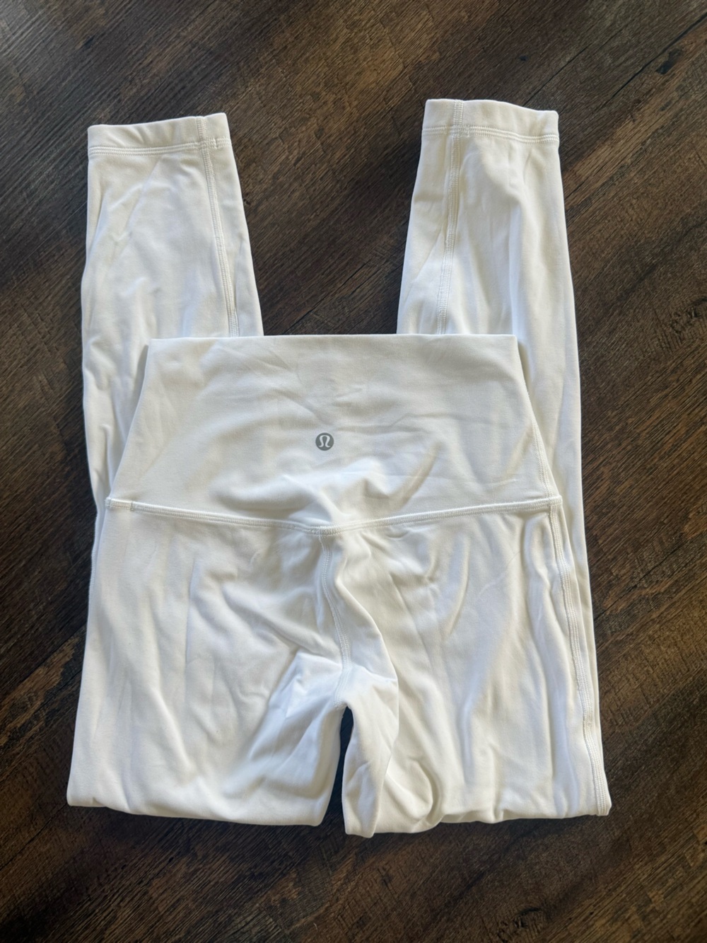 Lululemon White Align High-Waist Leggings